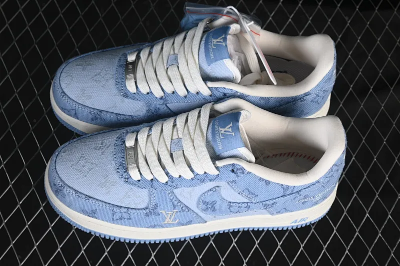 All categories Nk Air Force 1 Air Force series Nk Air Force 1 Low Air Force low-top Nike Air Force 1'07 Low LV joint light blue Air Force 1 low-top casual sneakers YF9511-823